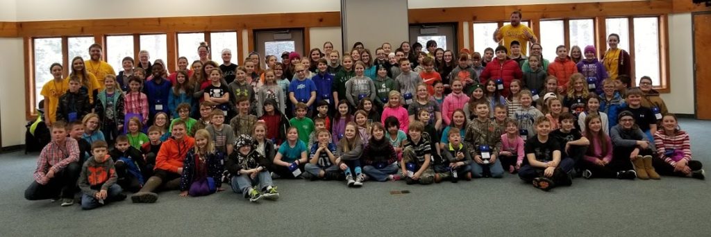 4-H Winterfest is one of Michigan 4-H’s most popular workshops with attendance of over 150 4-H youth between the ages of 8 and 12. Nearly 150 4-H youth and volunteers attended 4-H Winterfest Feb. 2-3, 2018 at Kettunen Center. 